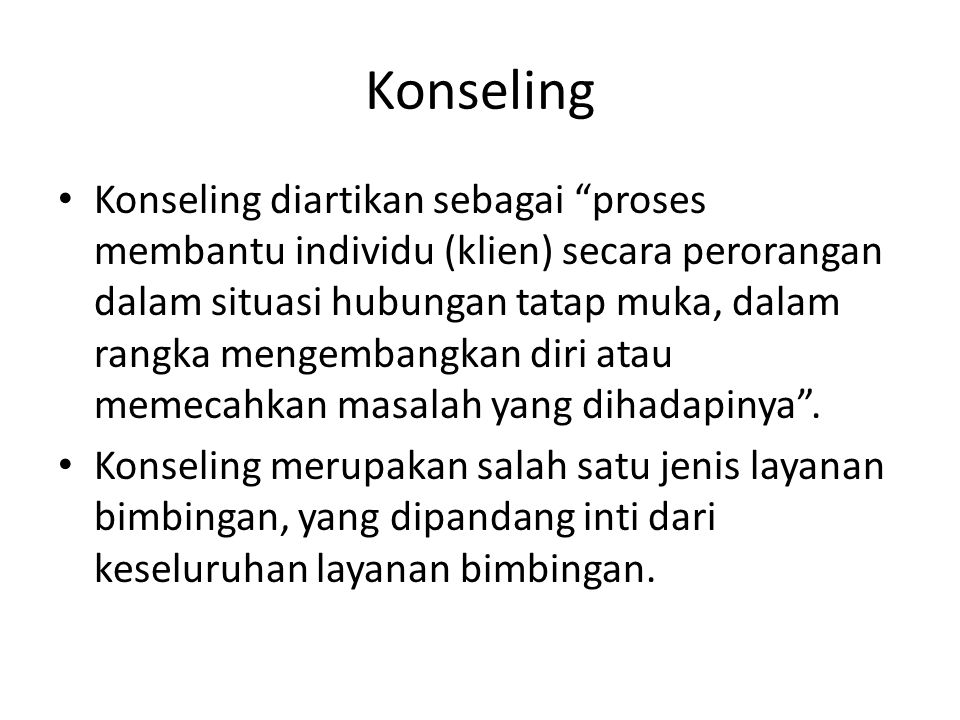 Konseling