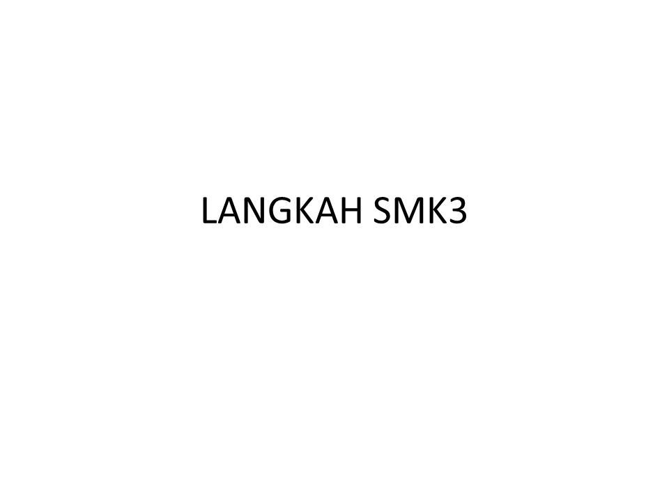 LANGKAH SMK3