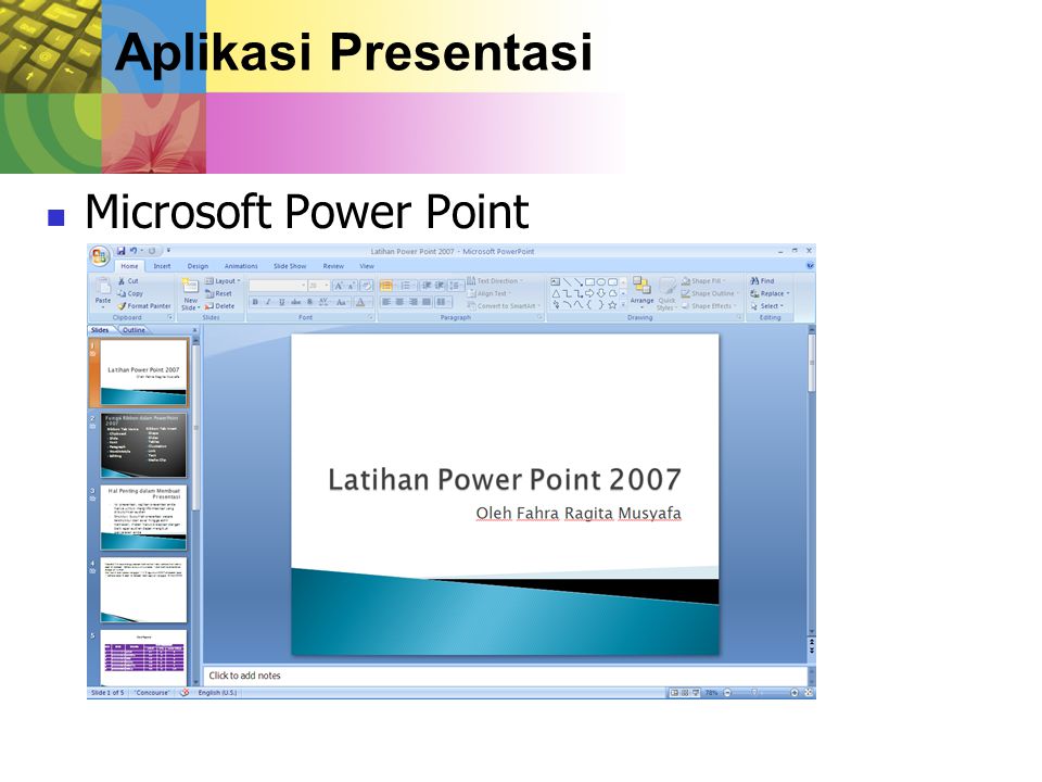 Aplikasi Presentasi Microsoft Power Point