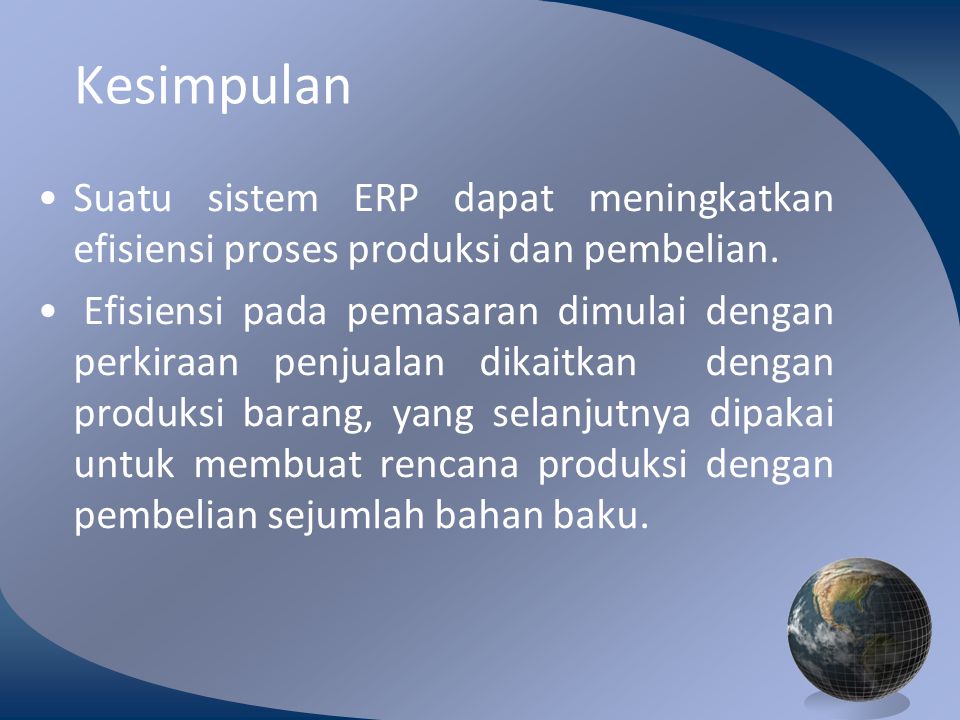 M0254 Enterprise Resources Planning ©2004