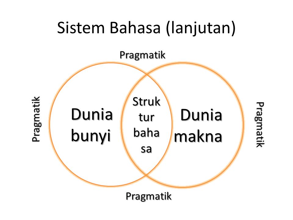 Sistem Bahasa (lanjutan)