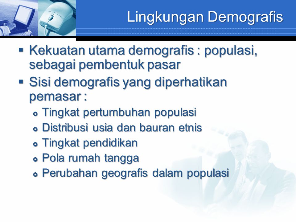 Lingkungan Demografis