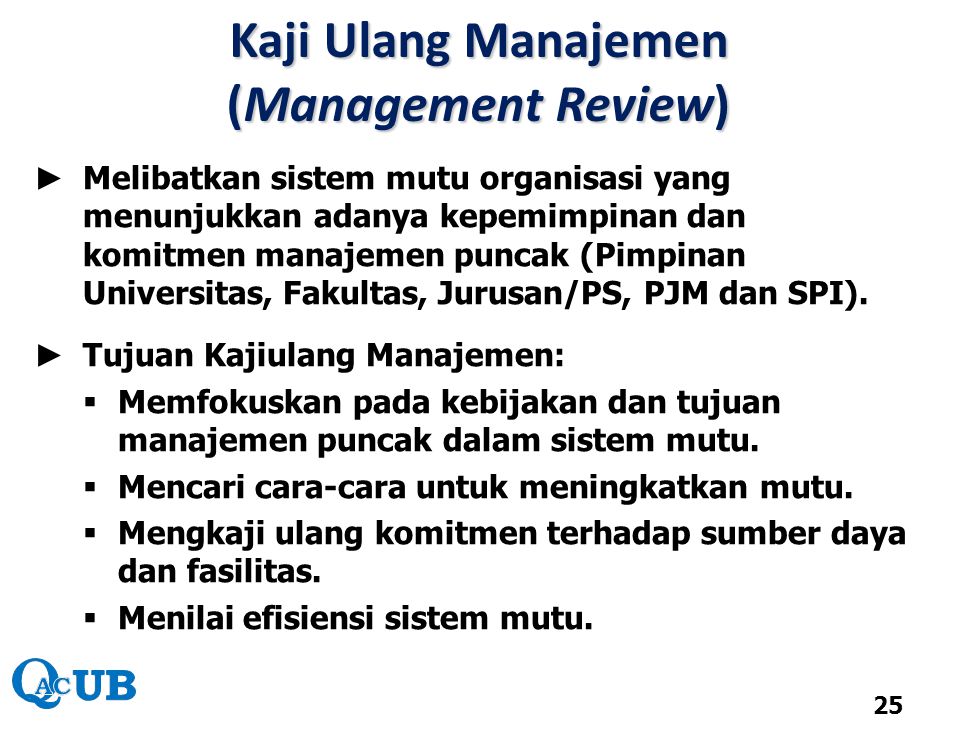 Kaji Ulang Manajemen (Management Review)