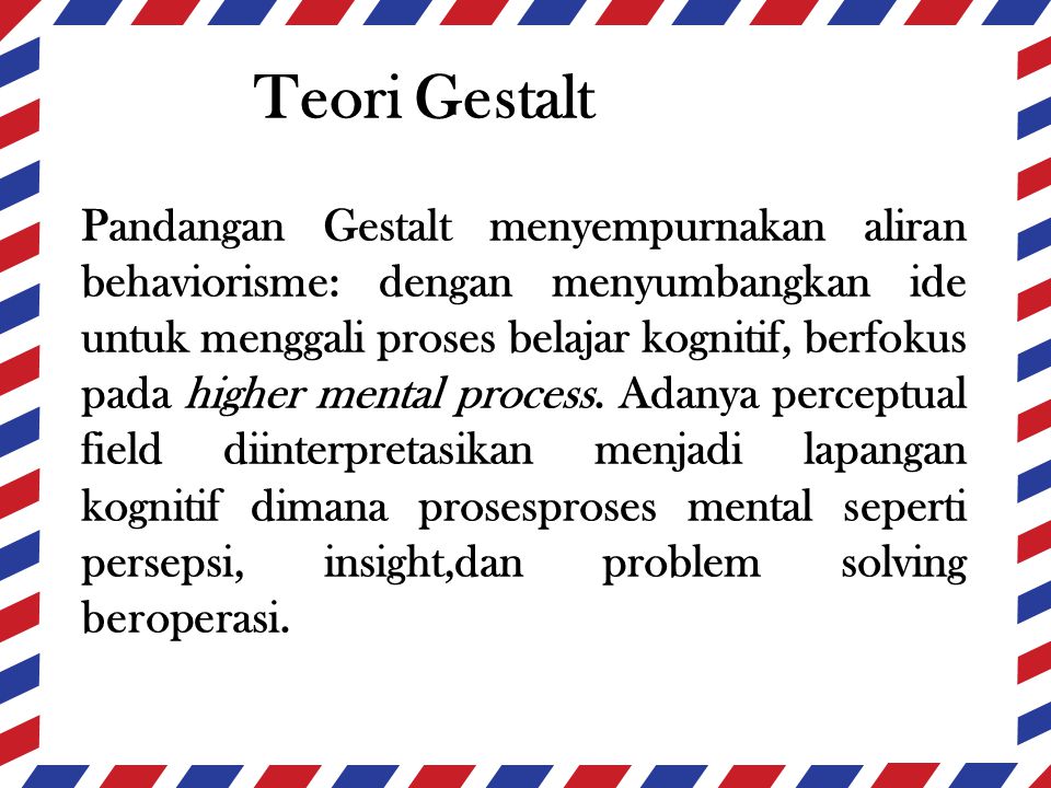 Teori Gestalt