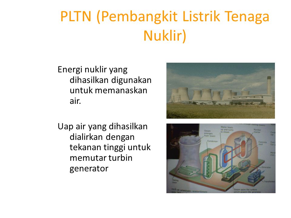PLTN (Pembangkit Listrik Tenaga Nuklir)