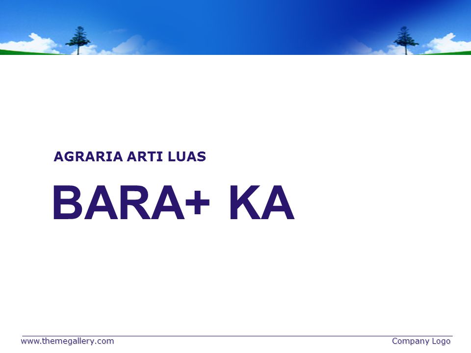 BARA+ KA AGRARIA ARTI LUAS   Company Logo