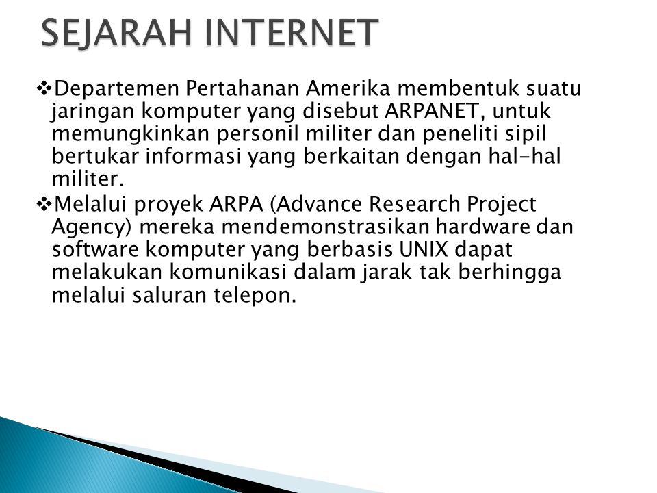 SEJARAH INTERNET