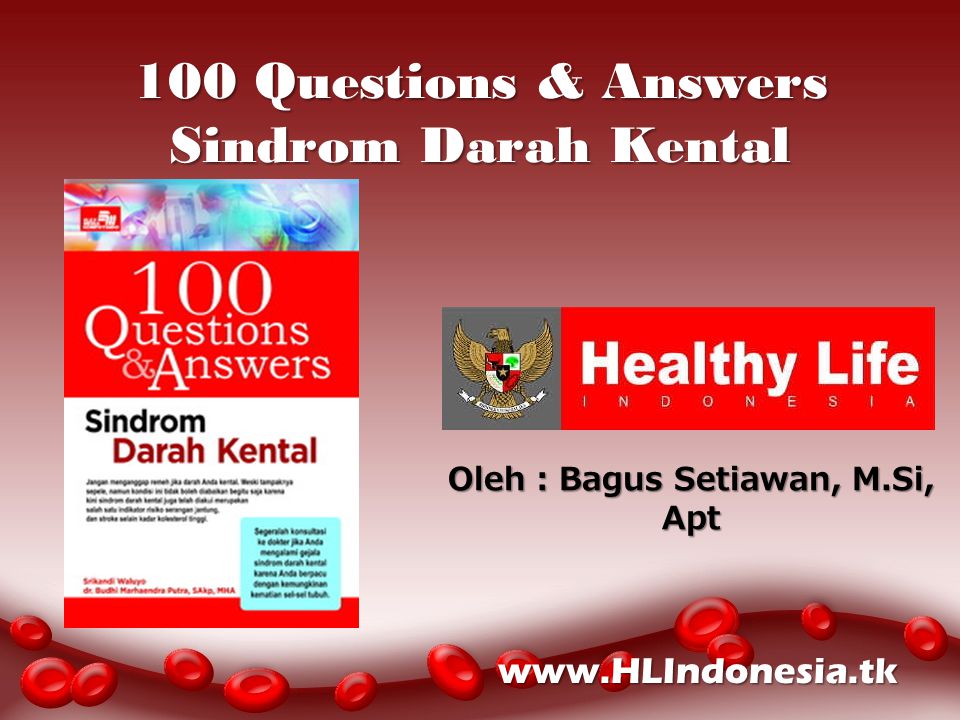 100 Questions & Answers Sindrom Darah Kental