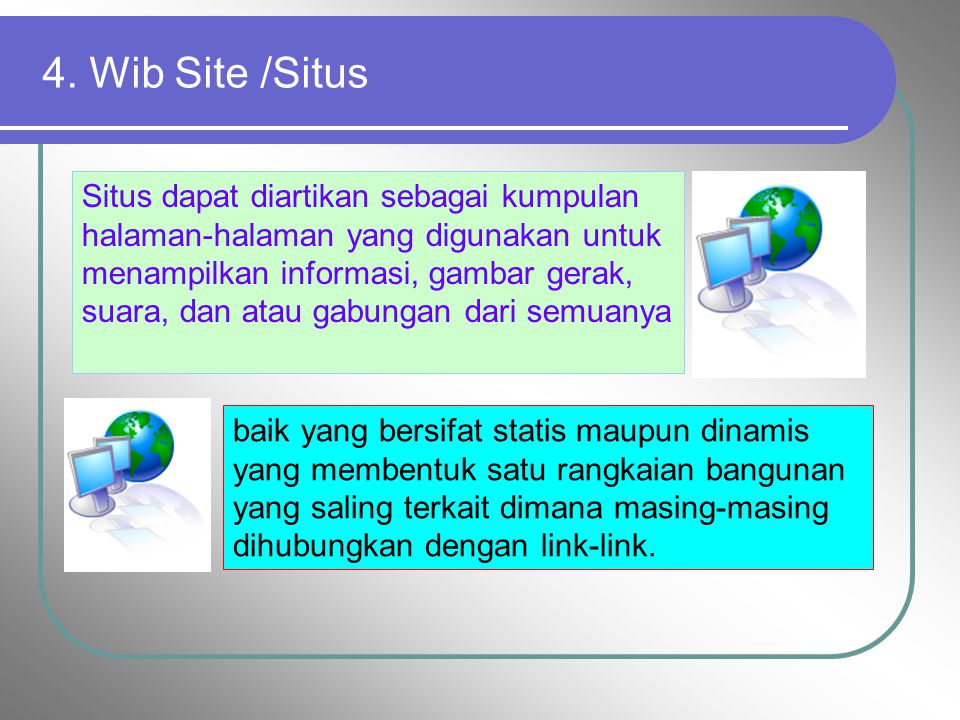 4. Wib Site /Situs