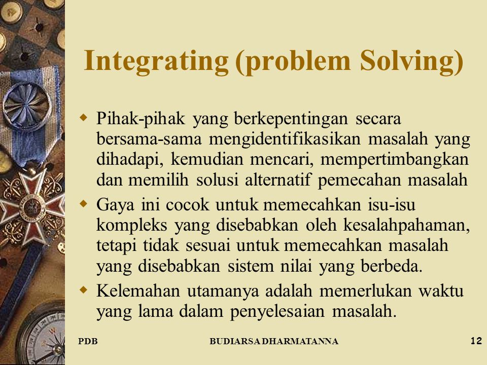 Integrating (problem Solving)