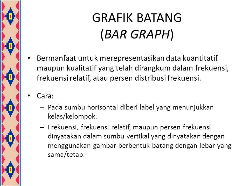 GRAFIK BATANG (BAR GRAPH)