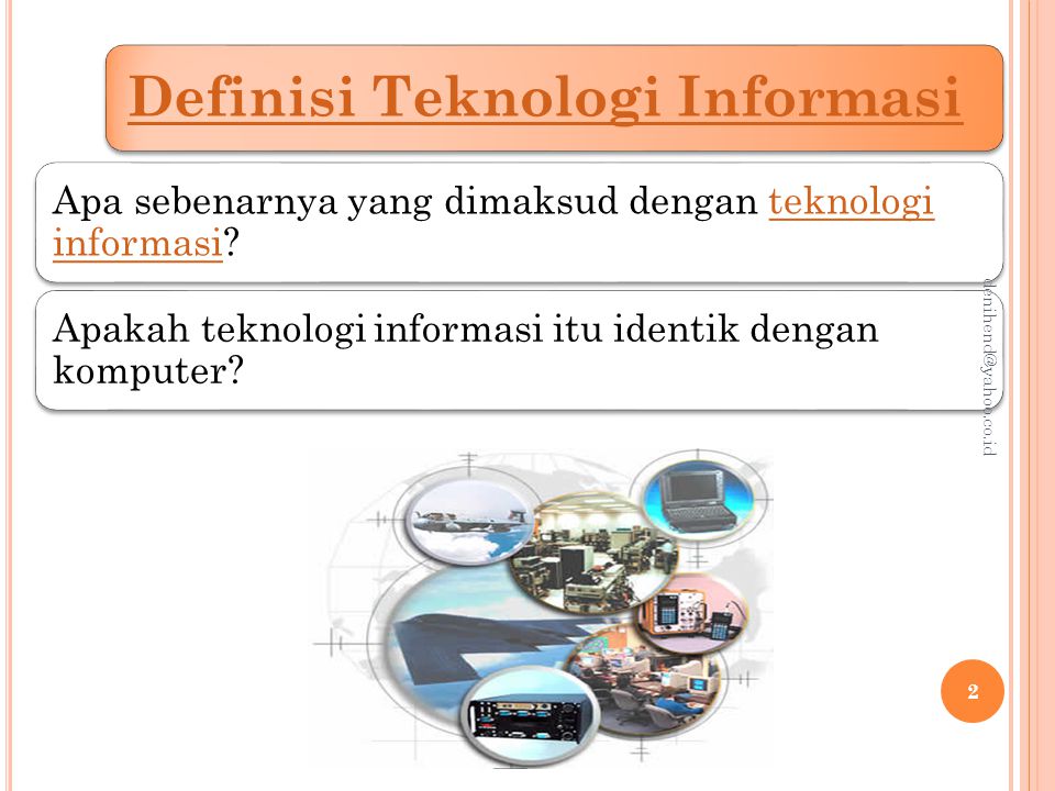 Definisi Teknologi Informasi