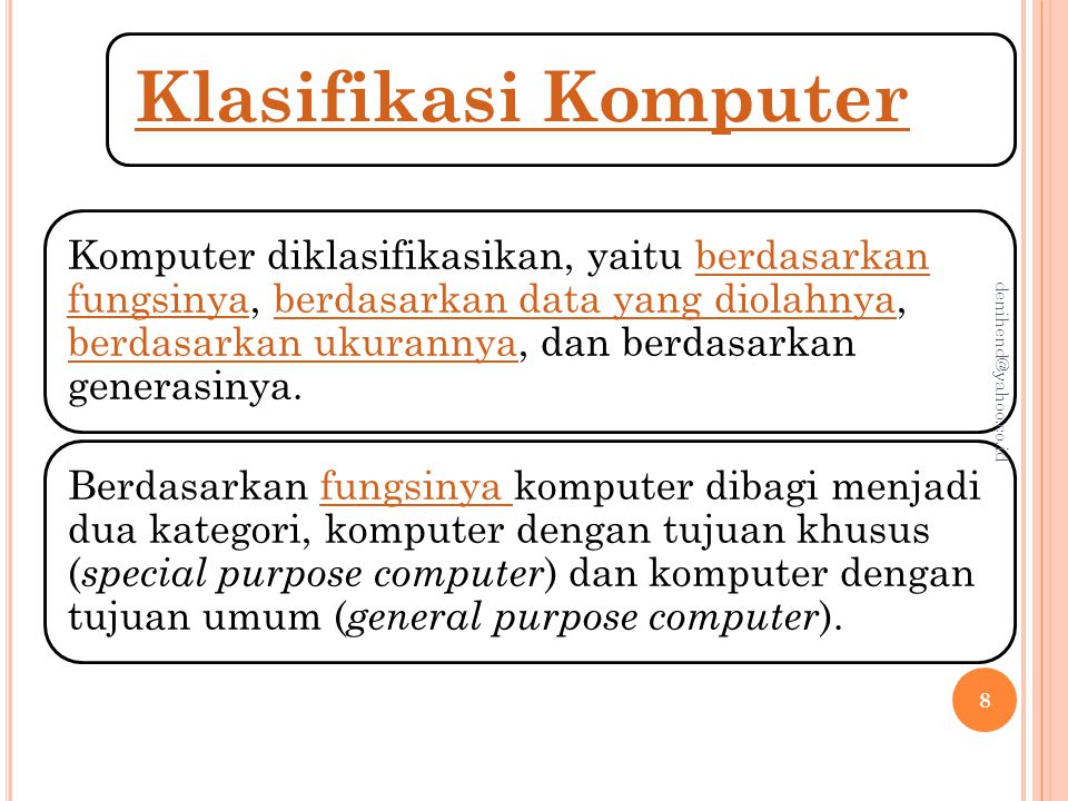 Klasifikasi Komputer