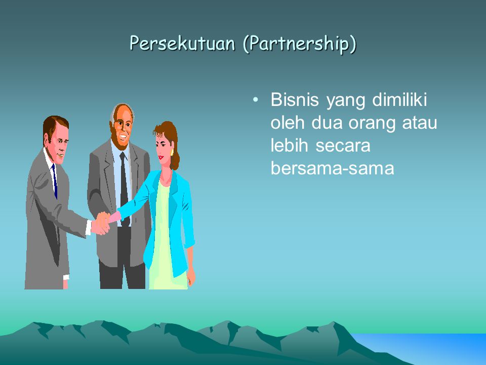 Persekutuan (Partnership)