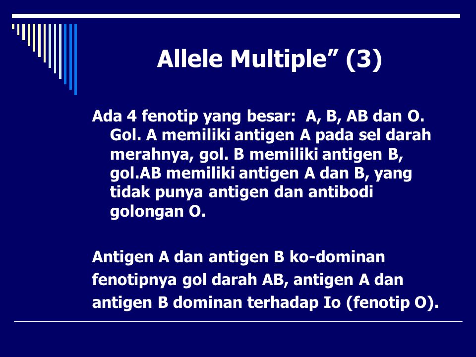 Allele Multiple (3)