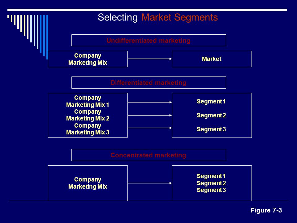 Selecting Market Segments