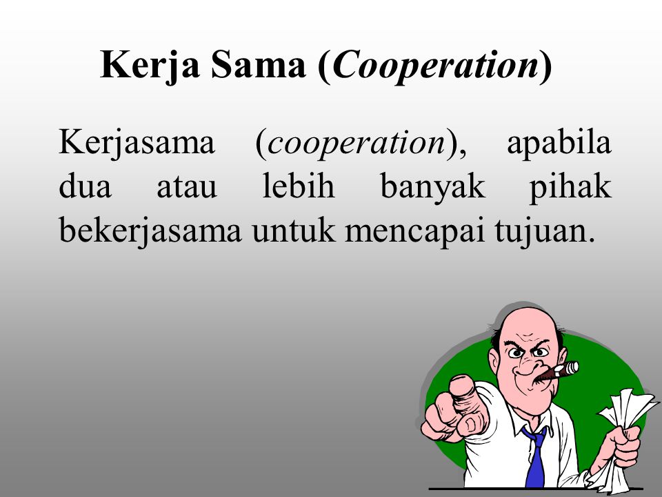 Kerja Sama (Cooperation)
