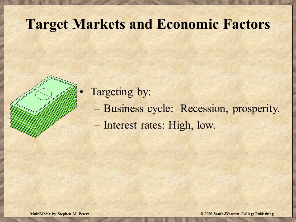 Target Markets and Economic Factors