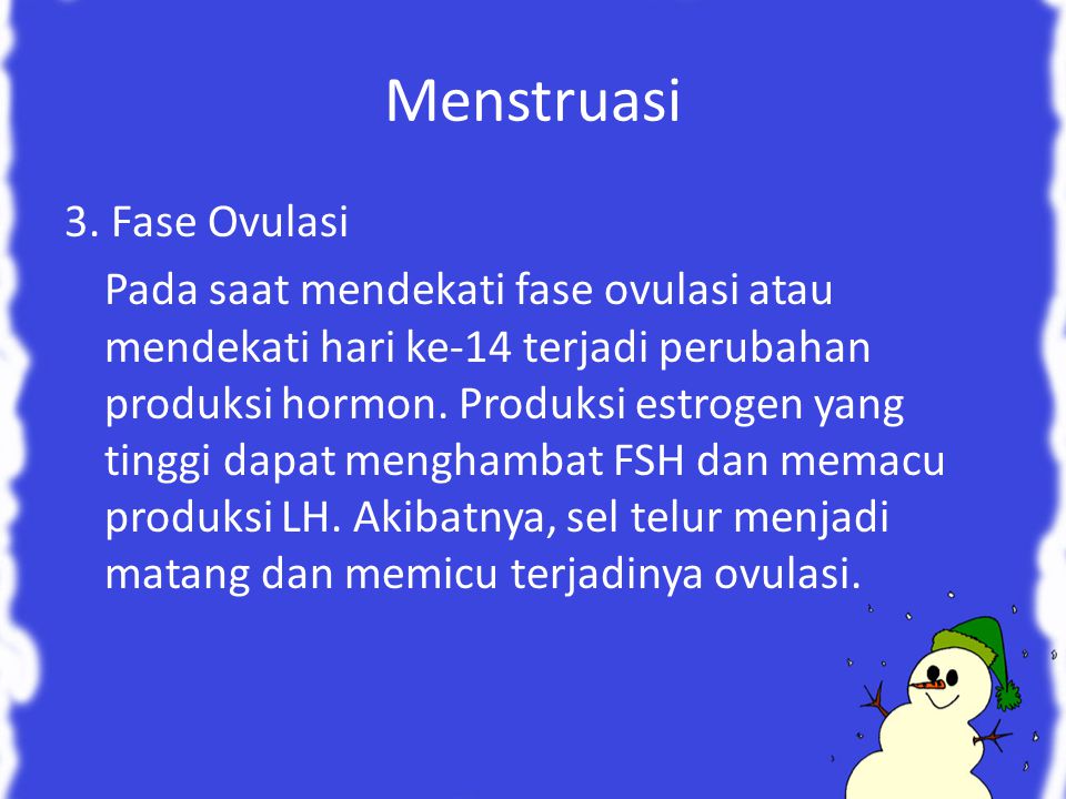 Menstruasi