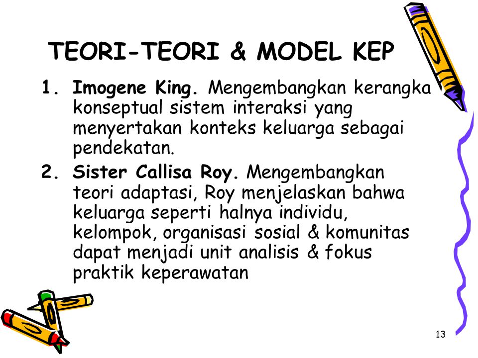 TEORI-TEORI & MODEL KEP