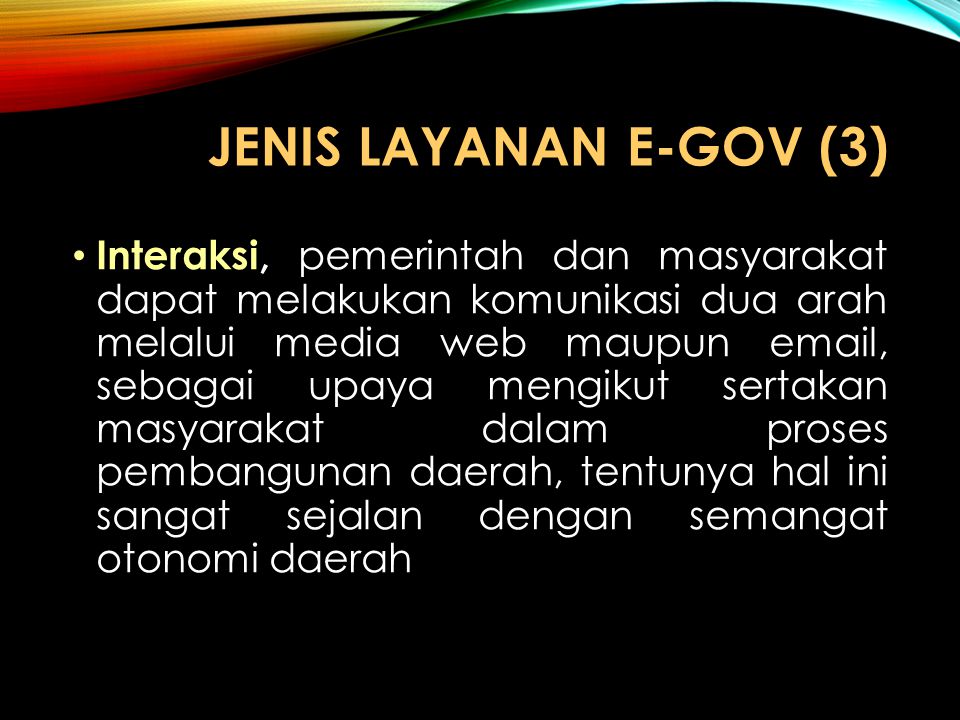 JENIS LAYANAN e-GOV (3)