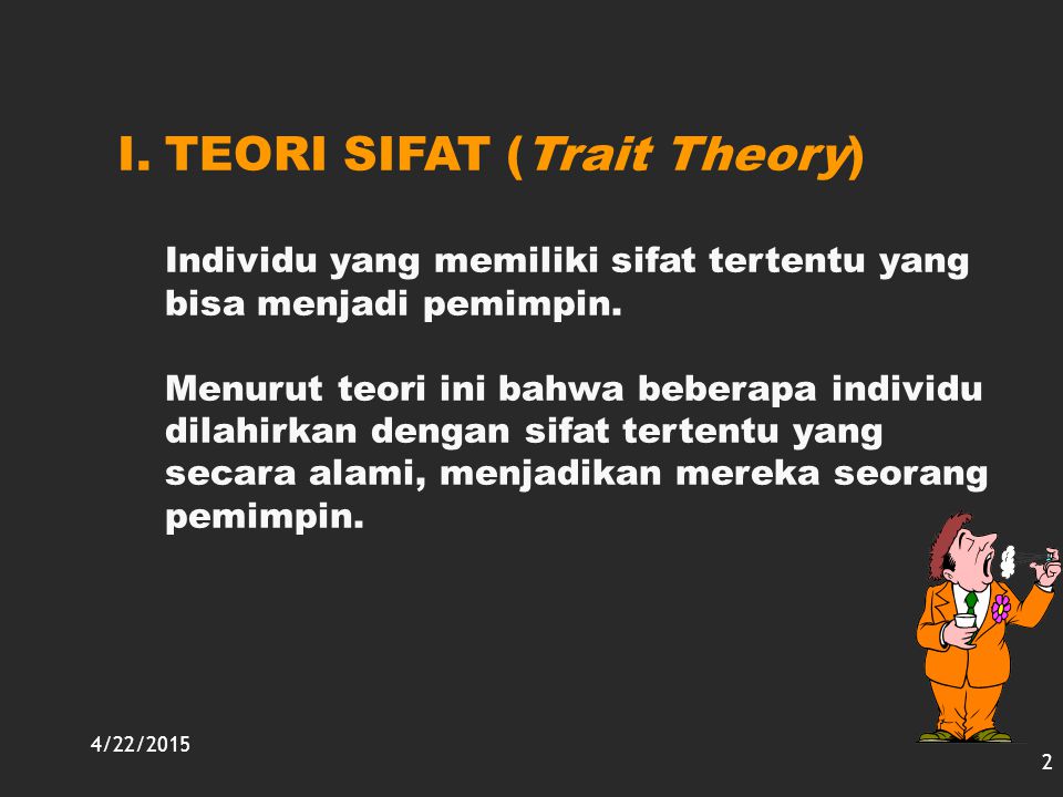 TEORI SIFAT (Trait Theory)