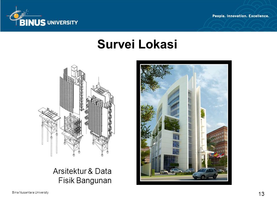 Survei Lokasi Arsitektur & Data Fisik Bangunan 13