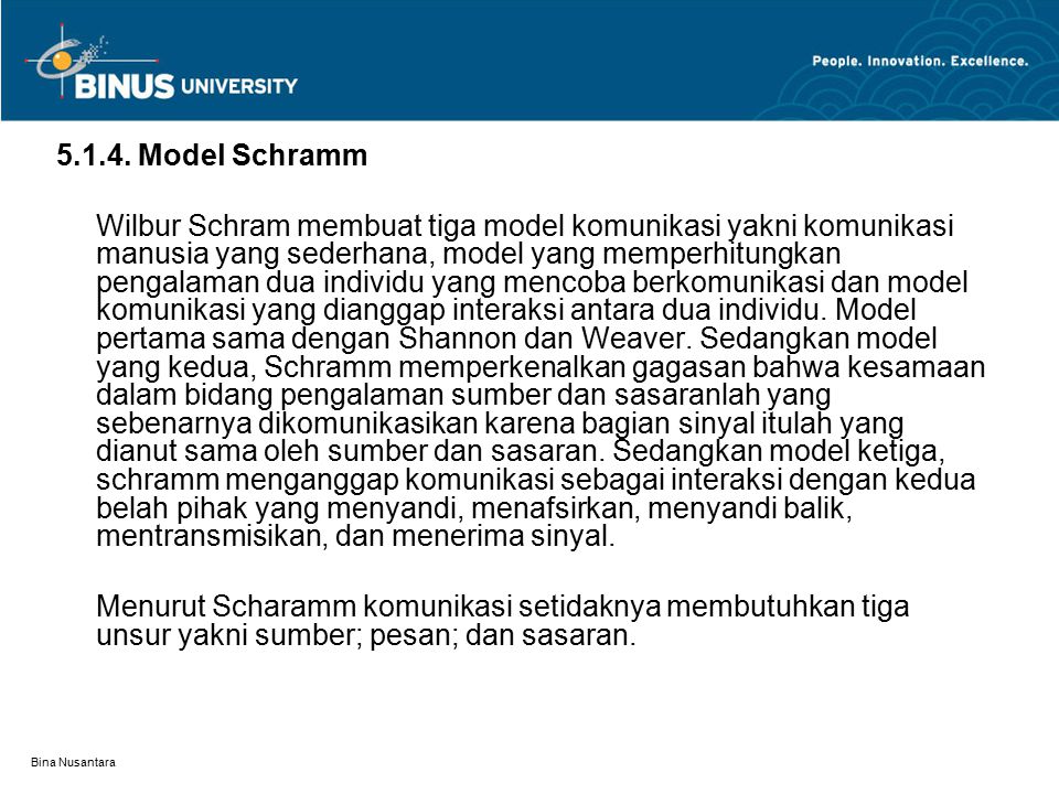 Model Schramm