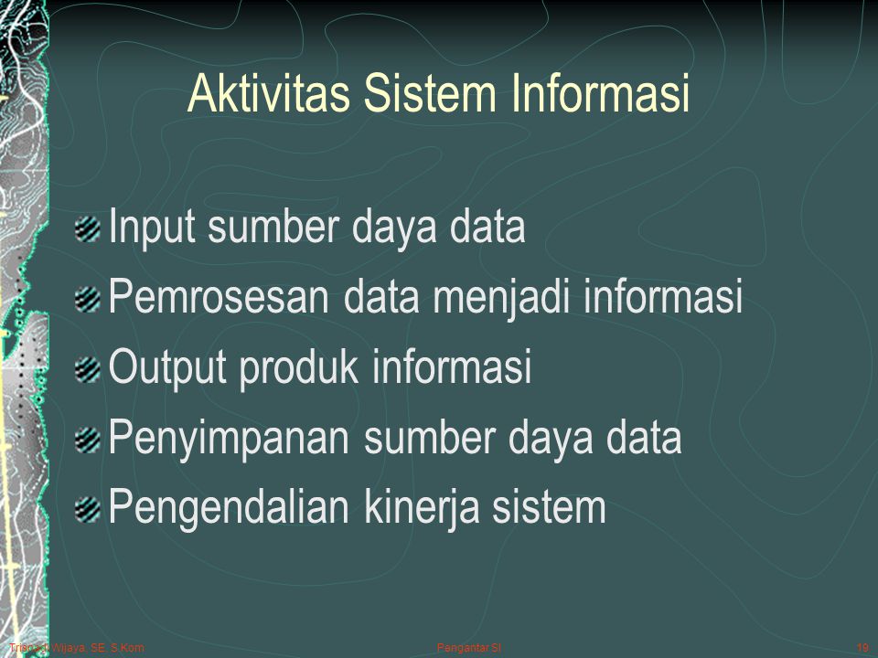 Aktivitas Sistem Informasi