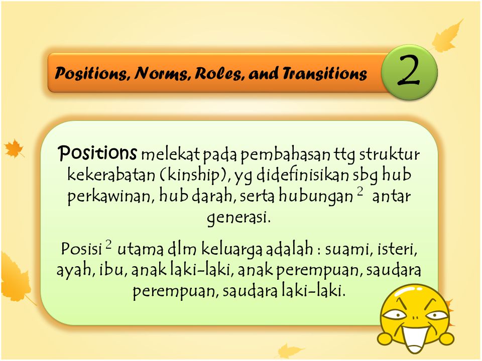 2 Positions, Norms, Roles, and Transitions