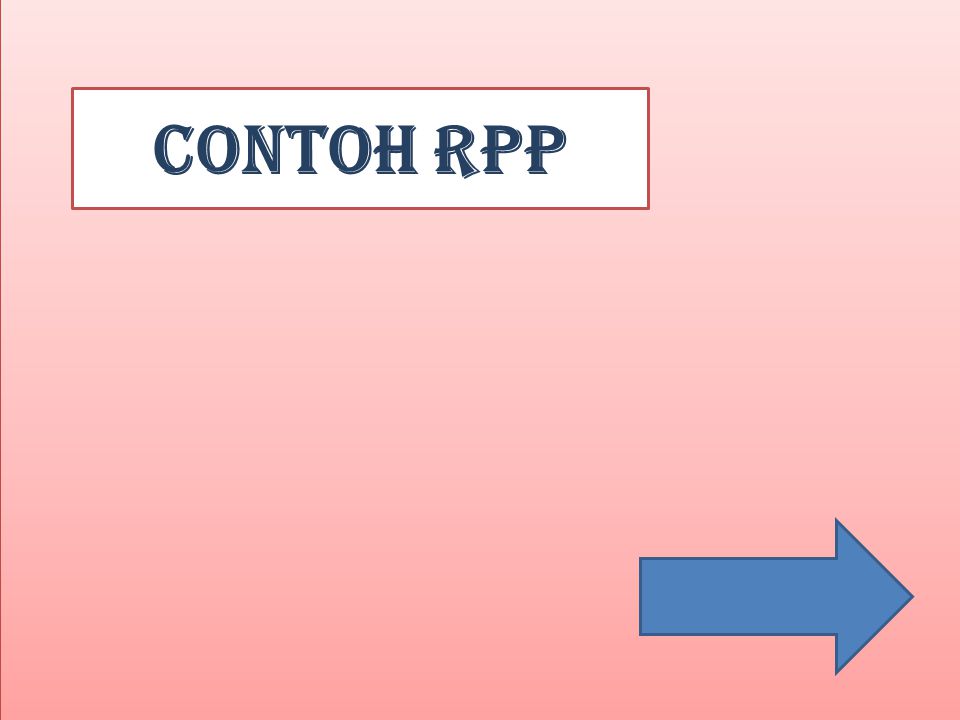 Contoh RPP
