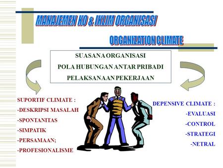 POLA HUBUNGAN ANTAR PRIBADI PELAKSANAAN PEKERJAAN