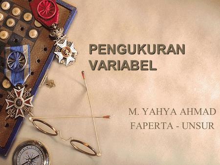 M. YAHYA AHMAD FAPERTA - UNSUR
