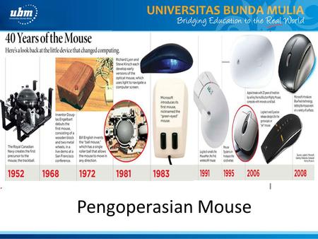 I N T E R A K S Pengoperasian Mouse.