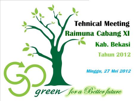 Tehnical Meeting Raimuna Cabang XI Kab. Bekasi Tahun 2012