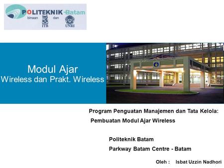 Modul Ajar Wireless dan Prakt. Wireless