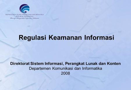Direktorat Sistem Informasi, Perangkat Lunak dan Konten
