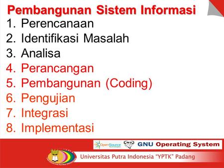 Pembangunan Sistem Informasi