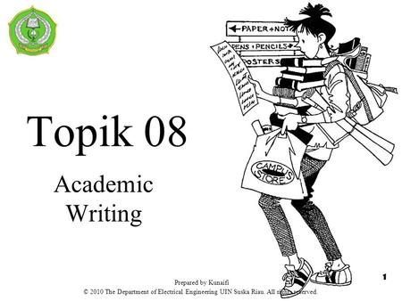 Topik 08 Academic Writing