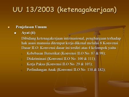 UU 13/2003 (ketenagakerjaan)