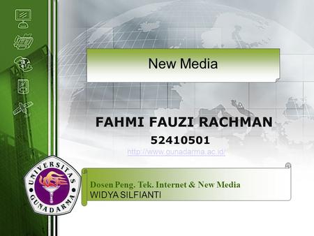 New Media FAHMI FAUZI RACHMAN