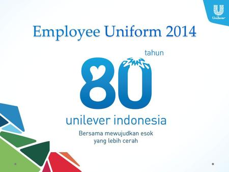 Employee Uniform 2014.