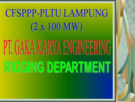 PT. GAKA KARYA ENGINEERING