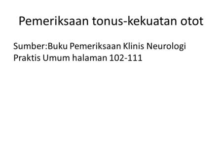 Pengkajian Neurologi Yani Sofiani Ppt Download