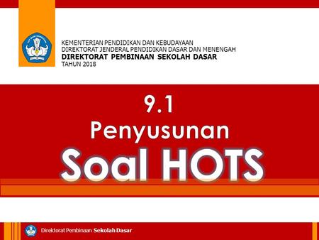 Pengembangan Soal Hots Ppt Download