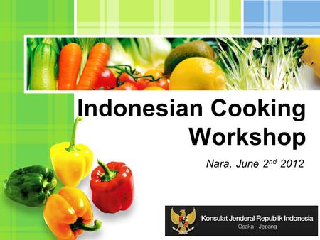 Indonesian Cooking Workshop