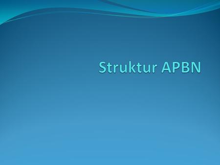 Struktur APBN.