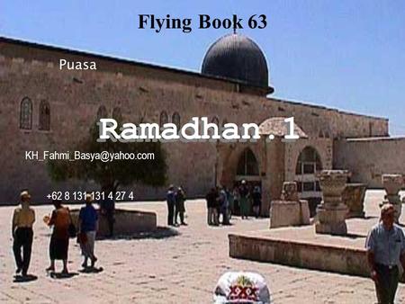 Ramadhan.1 Flying Book 63 Puasa