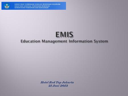 EMIS Education Management Information System