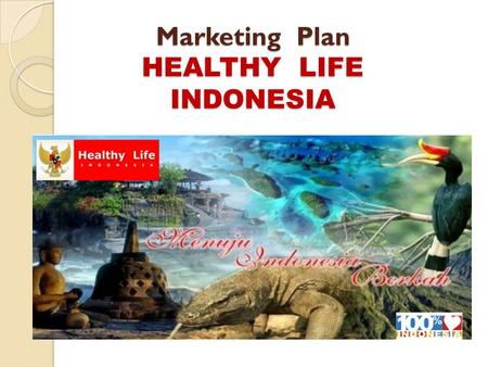 Marketing Plan HEALTHY LIFE INDONESIA